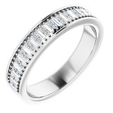 14K White 1/3 CTW Diamond Anniversary Band - 123300600P photo