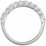 14K White 5/8 CTW Diamond Anniversary Band - 65109760001P photo 2