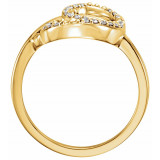 14K Yellow 1/6 CTW Diamond Ring - 1227146001P photo 2