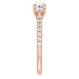 14K Rose 9/10 CTW Diamond Anniversary Band - 1235896002P photo 4