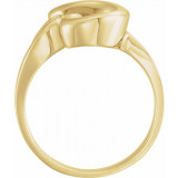 14K Yellow Freeform Ring - 5808122618P photo 2