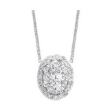Gems One 14Kt White Gold Diamond (1/3Ctw) Necklace - NK10078-4WC photo