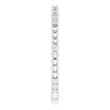 14K White 1/6 CTW Diamond Anniversary Band - 123105600P photo 4
