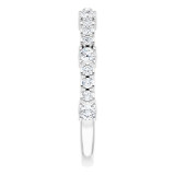 14K White 1/2 CTW Diamond Anniversary Band - 123802600P photo 4