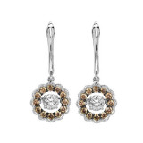 Gems One 14KT White Gold & Diamond Rhythm Of Love Fashion Earrings  - 3/8 ctw - ROL2081-4WCDB photo