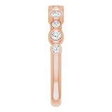 14K Rose 1/3 CTW Diamond Ring - 122856602P photo 4