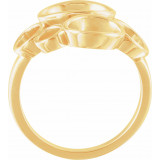 14K Yellow Freeform Ring - 50868101P photo 2