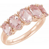 14K Rose Morganite Ring - 65202260000P photo