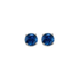 Gems One 14Kt White Gold Sapphire (1/2 Ctw) Earring - ESR40-4W photo