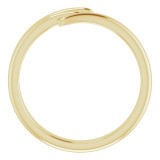 14K Yellow Bypass Ring - 51758102P photo 2