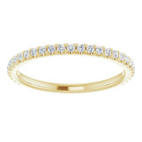 14K Yellow 1/4 CTW Diamond Anniversary Band - 123041601P photo 3