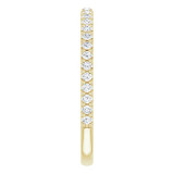 14K Yellow 1/4 CTW Diamond Anniversary Band - 123041601P photo 4