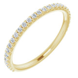 14K Yellow 1/4 CTW Diamond Anniversary Band - 123041601P photo