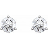 14K White 1/4 CTW Diamond Earrings - 6623460078P photo 2