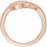 14K Rose Freeform Ring - 51523103P photo 2