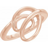 14K Rose Freeform Ring - 51523103P photo