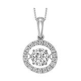 Gems One 14Kt White Gold Diamond (1Ctw) Pendant - ROL1040-4WC photo