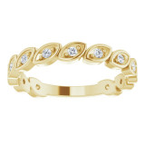 14K Yellow 1/6 CTW Diamond Anniversary Band - 123957601P photo 3