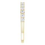 14K Yellow 3/8 CTW Diamond Anniversary Band - 12287760008P photo 4