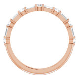 14K Rose 1/2 CTW Diamond Anniversary Band - 123621602P photo 2