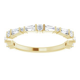 14K Yellow 1/2 CTW Diamond Anniversary Band - 123572601P photo 3