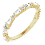 14K Yellow 1/2 CTW Diamond Anniversary Band - 123572601P photo