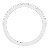 Platinum 1/8 CTW Diamond Anniversary Band - 123194603P photo 2