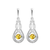 Gems One Silver (SLV 995) Rhythm Of Love Fashion Earrings - ROL2238CRC photo