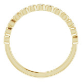 14K Yellow 1/5 CTW Diamond Anniversary Band - 122968601P photo 2