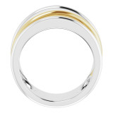 14K White & Yellow Freeform Ring - 65212460000P photo 3