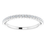 14K White 1/5 CTW Diamond Anniversary Band - 122944600P photo 3