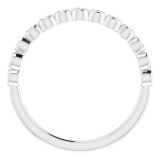 Platinum 1/6 CTW Diamond Anniversary Band - 122968603P photo 2