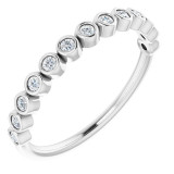 Platinum 1/6 CTW Diamond Anniversary Band - 122968603P photo