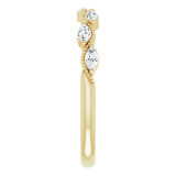 14K Yellow 1/3 CTW Diamond Anniversary Band - 123865601P photo 4