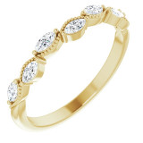 14K Yellow 1/3 CTW Diamond Anniversary Band - 123865601P photo