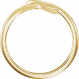 14K Yellow Snake Ring - 51667102P photo 2