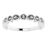 14K White .07 CTW Diamond Anniversary Band - 123070600P photo 3