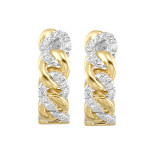 Gems One 14Kt Yellow Gold Diamond (1/6Ctw) Earring - ER10653-4YC photo