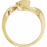 14K Yellow Freeform Ring - 5909123955P photo 2