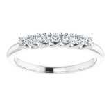 14K White 1/5 CTW Diamond Anniversary Band - 1240326009P photo 3