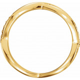 14K Yellow 1/5 CTW  Diamond Infinity-Inspired Ring - 122898601P photo 2