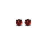 Gems One 14Kt White Gold Garnet (1/2 Ctw) Earring - EGR40-4W photo