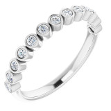14K White 1/4 CTW Diamond Ring - 122855601P photo