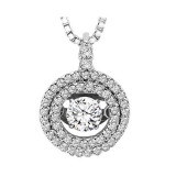 Gems One 14KT White Gold & Diamonds Stunning Neckwear Pendant - 1 ctw - ROL1137-4WCT photo