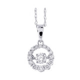 Gems One 14Kt White Gold Diamond (1/3Ctw) Pendant - PD33448-4WD photo