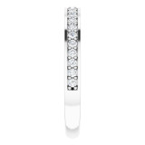 14K White 1/3 CTW Diamond Anniversary Band - 123998600P photo 4