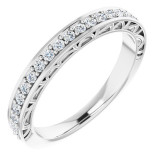 14K White 1/3 CTW Diamond Anniversary Band - 123998600P photo