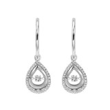 Gems One 14KT White Gold & Diamond Rhythm Of Love Fashion Earrings  - 1/3 ctw - ROL2193-4WC photo