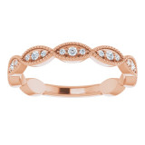 14K Rose 1/5 CTW Diamond Anniversary Band - 123093602P photo 3