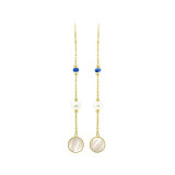 Gems One Silver Earring - ER10555-SSSPMOP photo